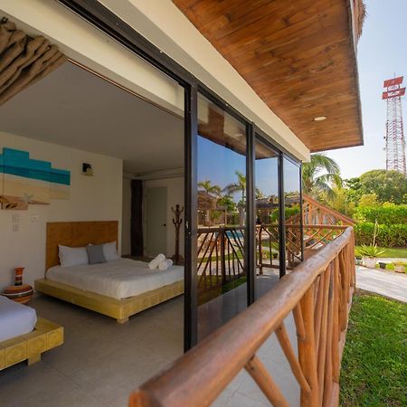 Kabanas & Beach Club Ojo De Agua Puerto Morelos Exteriér fotografie