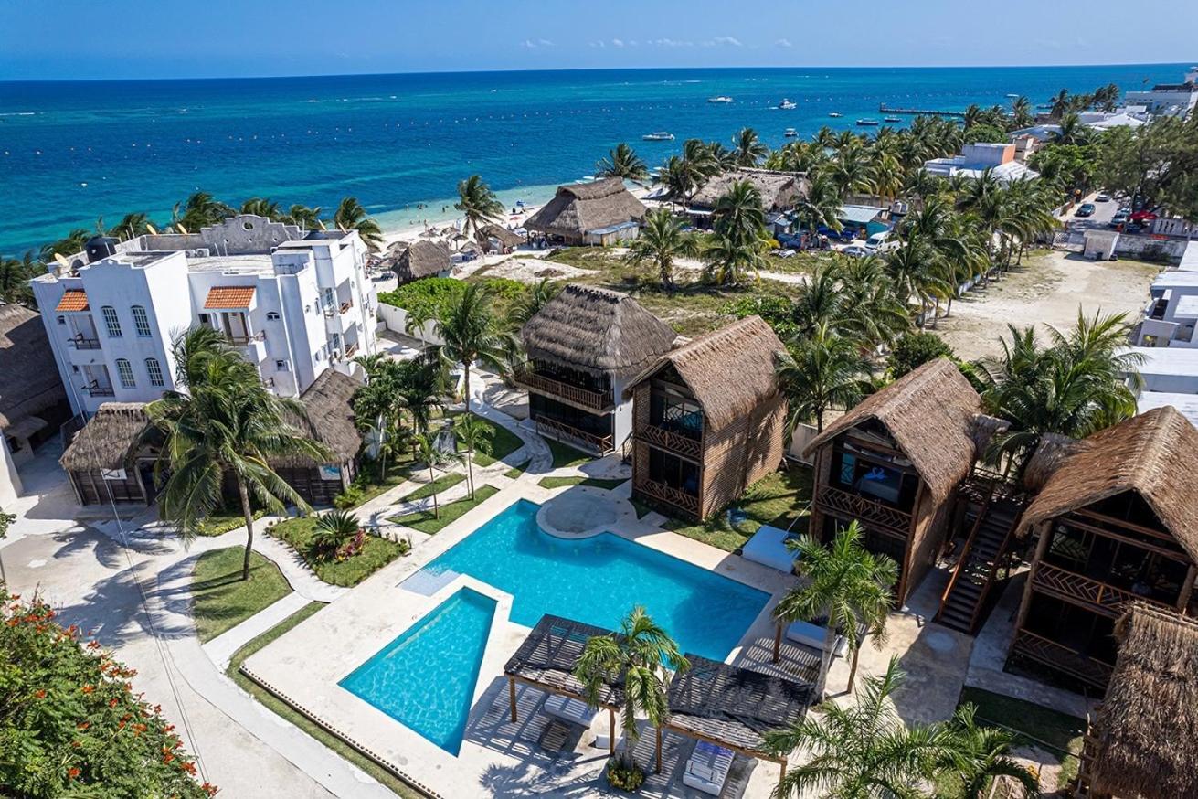 Kabanas & Beach Club Ojo De Agua Puerto Morelos Exteriér fotografie